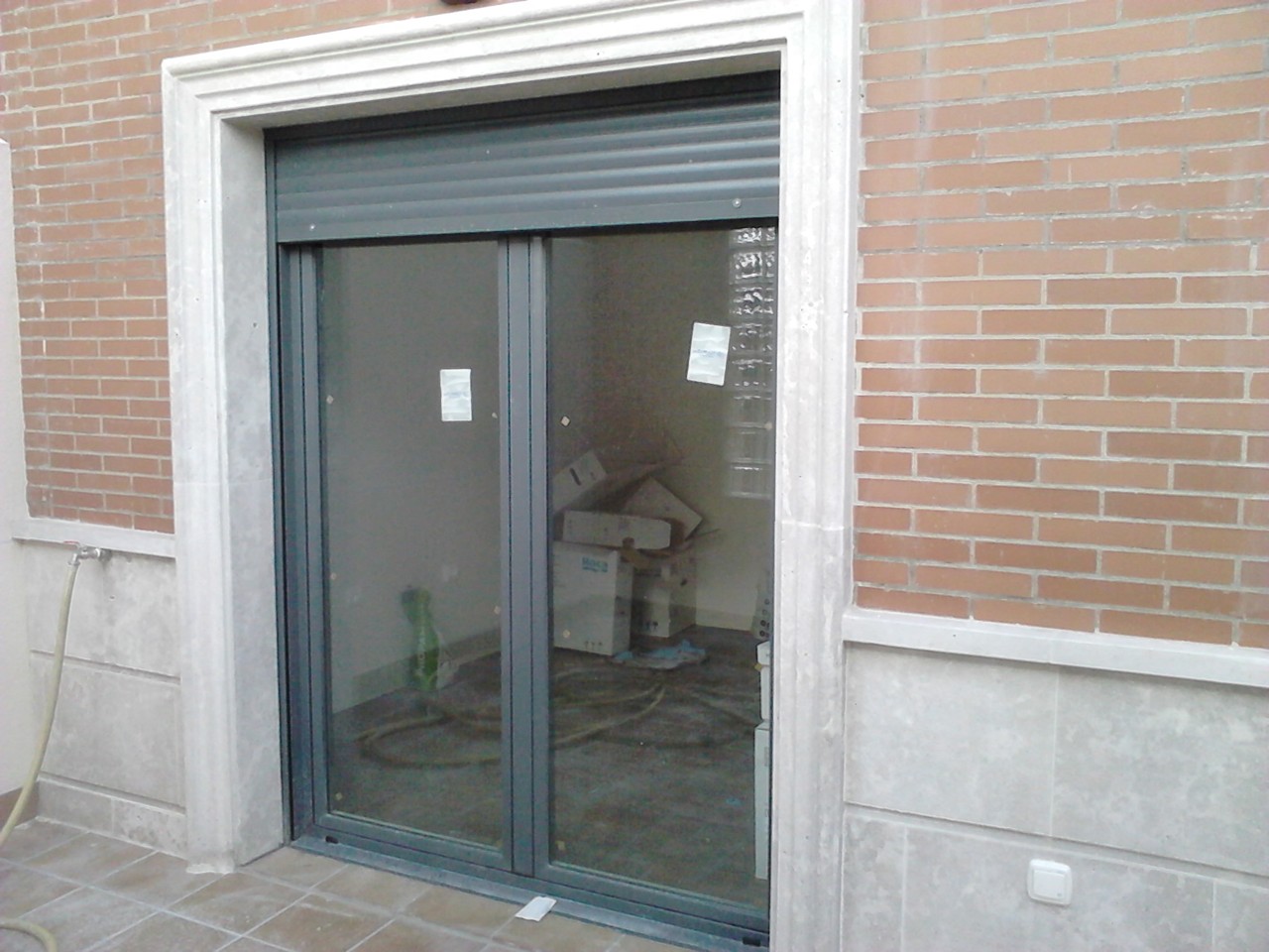 Ventanas de aluminio en vivienda de Zamora